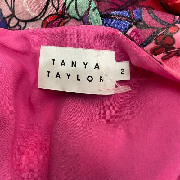 Tanya Taylor Blair Floral Dress Size 2 - Picture 8 of 10